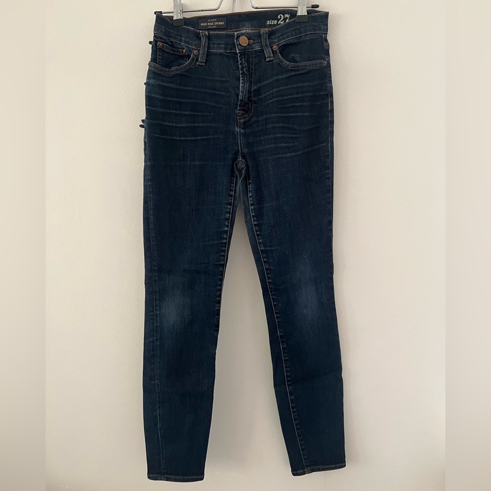 J. Crew High Rise Skinny Jeans. Size 27